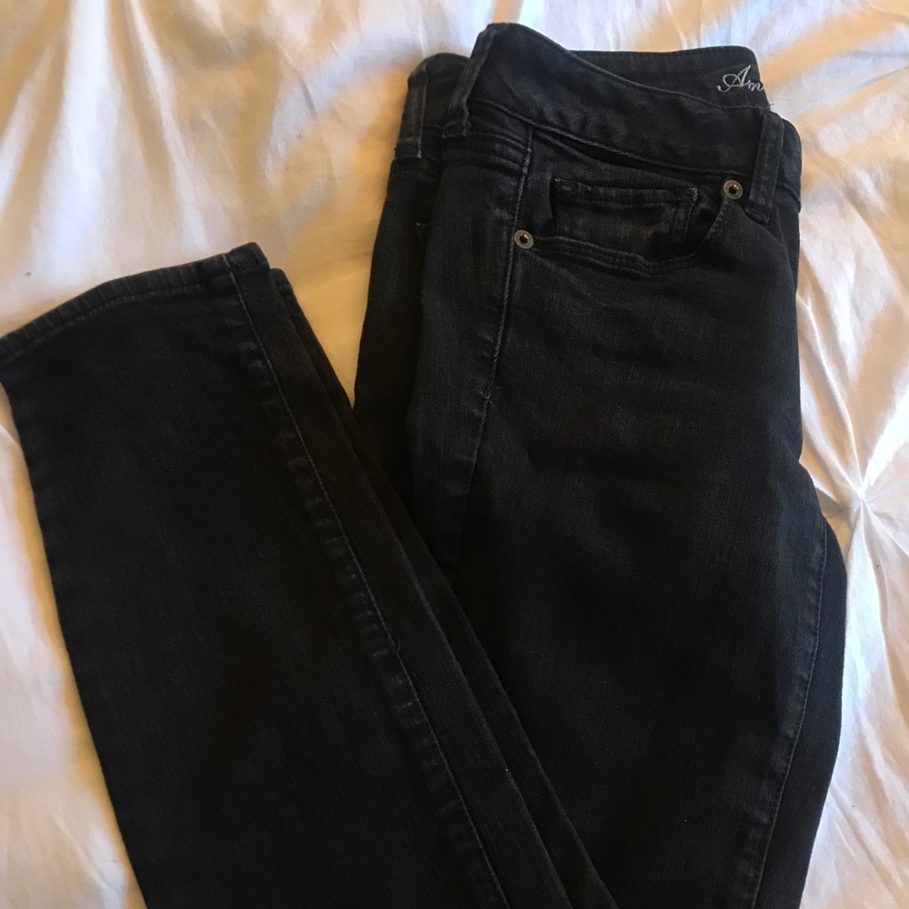 Black Super Stretch American Eagle Jeans
